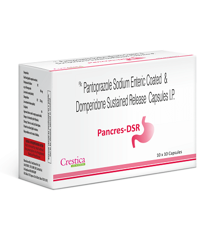 Pancres 40mg-Tablets10*10 Strip/Pack)